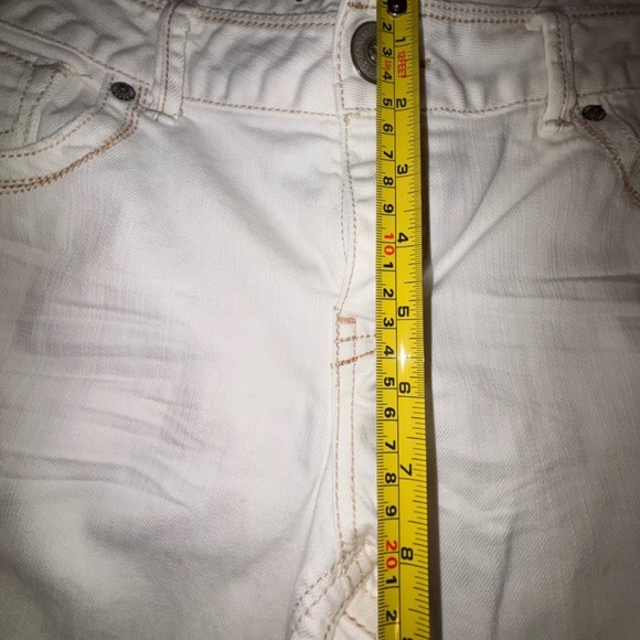 Aeropostale Women's Cream Skinny Jeans - Picture 11 of 15